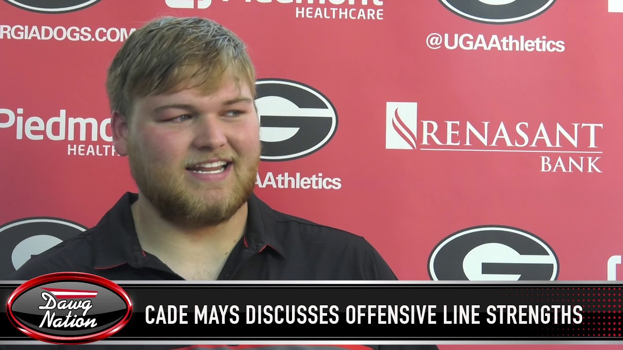 Cade Mays explains excitement for Georgia offensive line in upcoming season dawgnation hockey