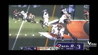 OH HE BROKE HIS ANKLE lamar Jackson