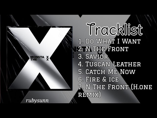 MINI ALBUM] MONSTA X (몬스타엑스) THE X (DELUXE VER.) - YouTube
