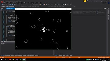 Asteroids clone with c++ and opengl from scratch