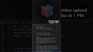 How to make 3d text animation | Html Css #html #css