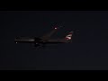 British Airways 787 Aterrizando en la Ciudad de México