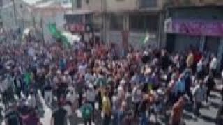 Hundreds join Algeria protest march despite ban