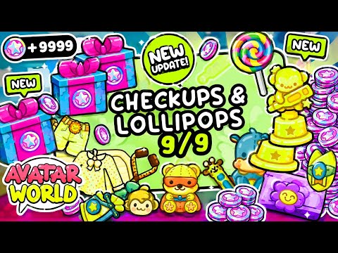 NEW UPDATE !🌟 ALL CHECKUPS & AVATAR LOLLIPOPS CLINIC SECRETS! pazu avatar #pazu #avatarworld