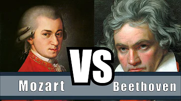 Was ist der Unterschied zwischen Mozart und Beethoven?