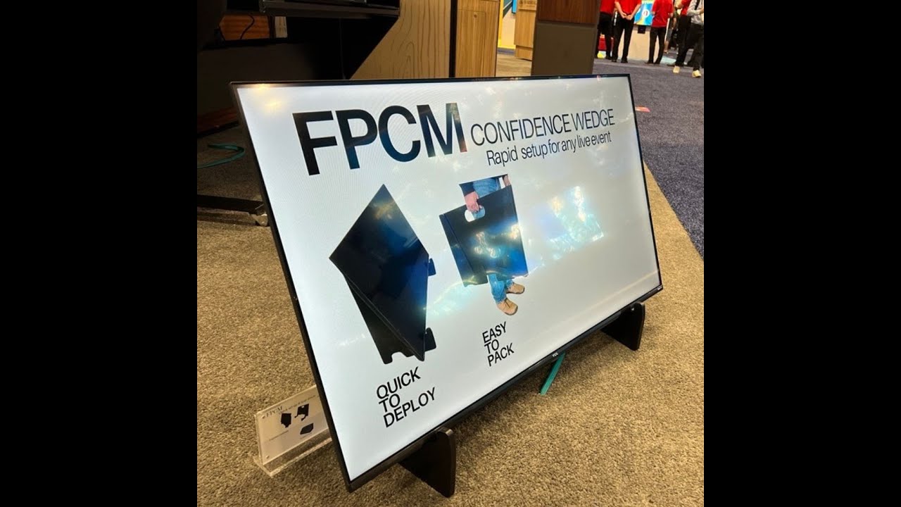 Infocomm 25 Marshall Furniture FPCM Downstage Wedge