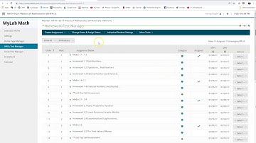 Changing Due Dates in Pearson