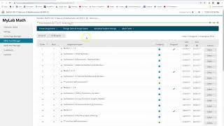 Changing Due Dates in Pearson
