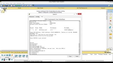 Capítulo 2: Configuración y conceptos básicos de switching