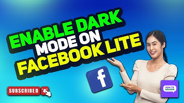 How to Enable Dark Mode on Facebook Android Facebook Lite App 2025