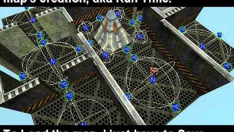 Navigation Graph of Unity Project for University