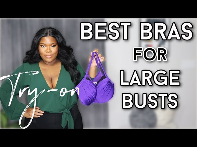 Best Bras for Large Bust DD+, Plus Size Try On Haul