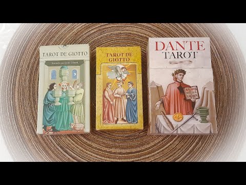 Таро Данте - Tarot of Dante. Lo Scarabeo Marchesi Guido Zibordi, видео 1