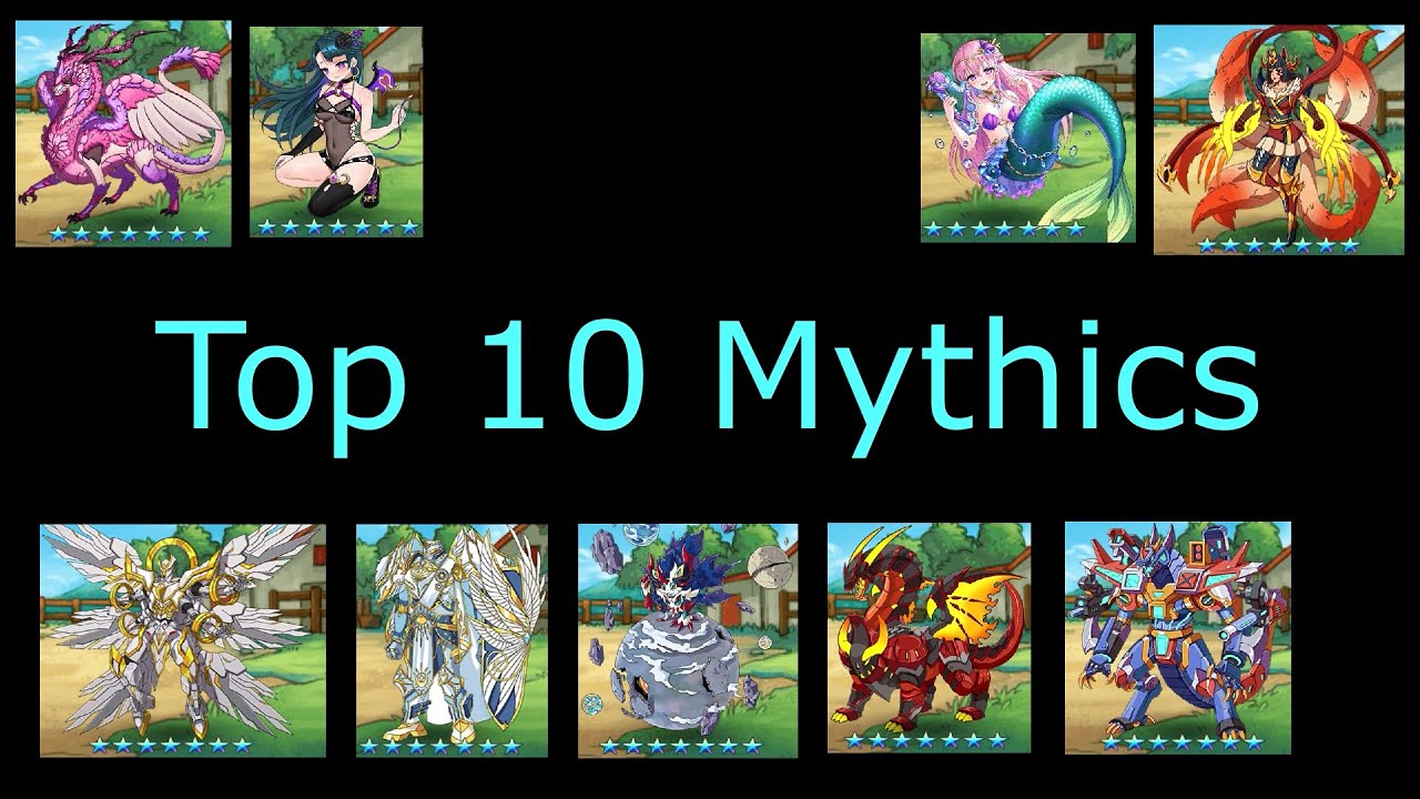 Neo Monsters - Top 10 mythics - YouTube