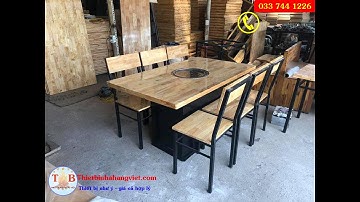 Thi Công Lắp Đặt Lẩu Nướng Không Khói - Lẩu Nướng Hút Âm - Hút Dương giá rẻ cho nhà hàng