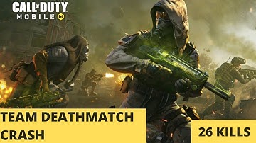 CALL OF DUTY MOBILE - COD GAMEPLAY || Team Deathmatch in Crash || 26 Kills
