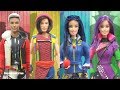 Play Doh Disney Descendants Inspired Costumes Barbie &amp; Ken Dolls