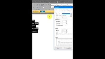 How to use Tab in Microsoft word #shorts #shortvideo