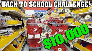 BACK TO SCHOOL SHOPPING CHALLENGE!!! Price Is Right - Winner Gets $10,000!