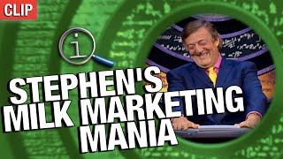 Stephen's Milk Marketing Mania | QI