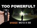 MANKER MC13 II SE - tiny long-range flashlight with insane power!!!