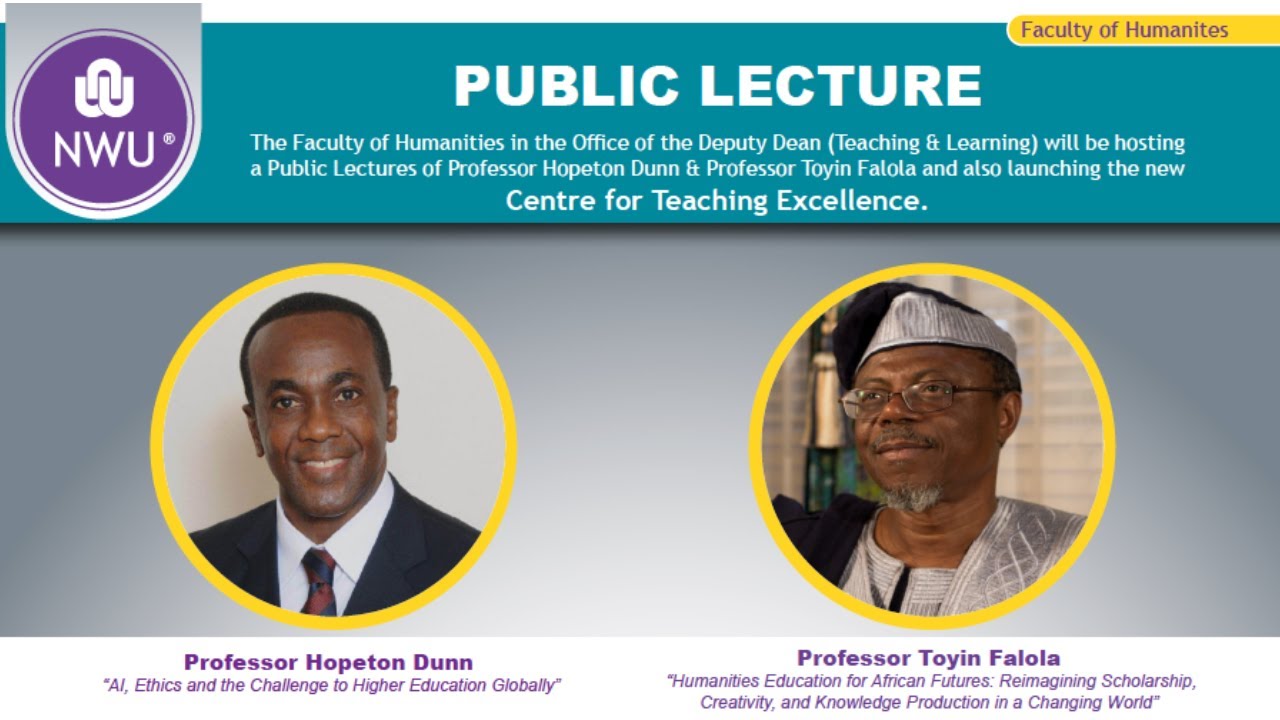 Public Lecture and Launching of the new Center for Teaching Excellence