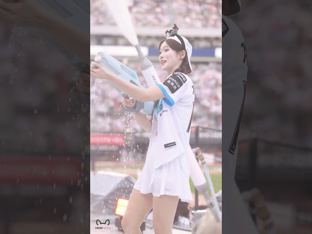 '물총싸움' 계유진 치어리더(Kye Yujin(桂裕眞)) #KT워터페스티벌 #260704 #치어리더 #계유진