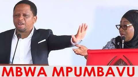 KAULI YA RAIS SAMIA SHIKA ILE YA MWISHO "KUNA MBWA WAPUMBAVU WANABWEKEA MAENDELEO YETU "