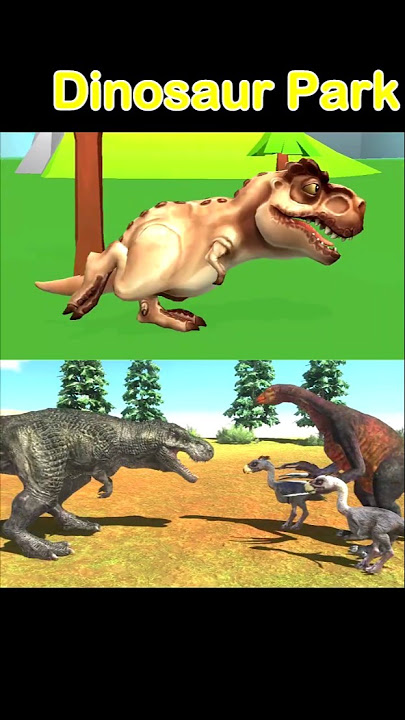 Dinosaur Park 3D   Animal Revolt Battle Simulator #1 #shorts #dinosaurgames #arbs