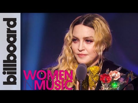 Madonna Woman Of The Year Full Speech | Billboard Women In Music 2016