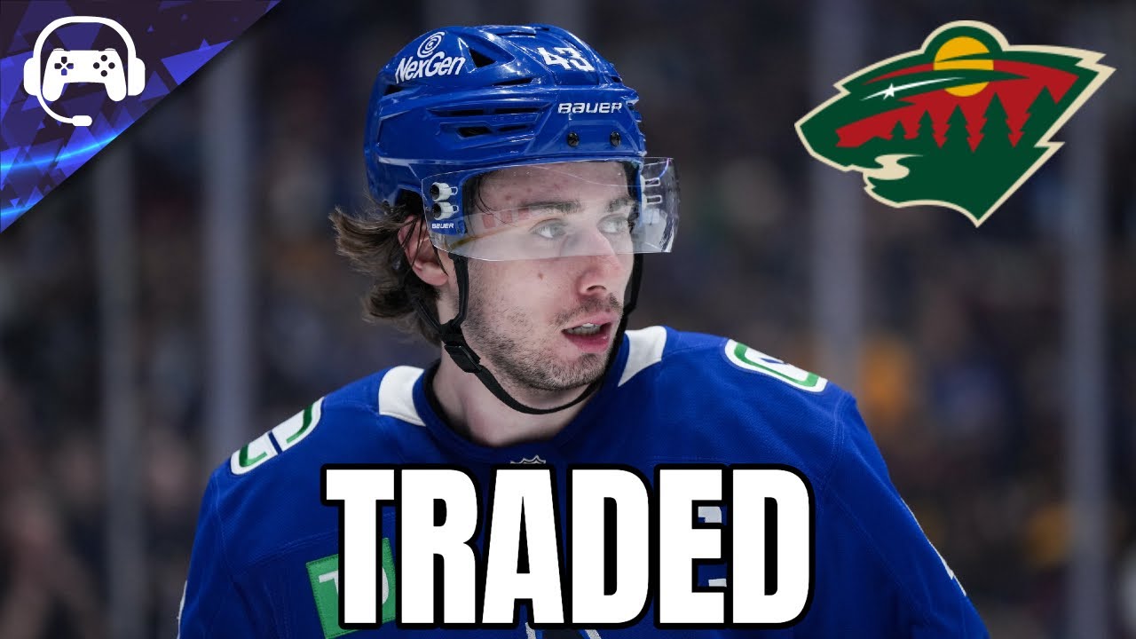 QUINN HUGHES TRADED TO MINNESOTA WILD | Instant Reaction & Analysis