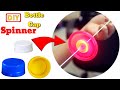 How to make spinning bottle caps / Spinner with bottle caps