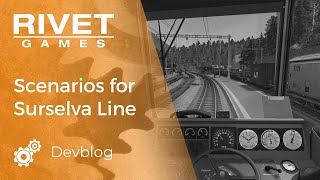 Creating scenarios for the Surselva Line Route for Train Simulator screenshot 1