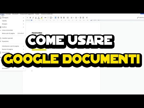 Tutorial Google Docs - Come usare Google Documenti