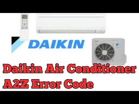 Daikin Air Conditioner Ac Heat Pump Error Code Update by All  Error Code
