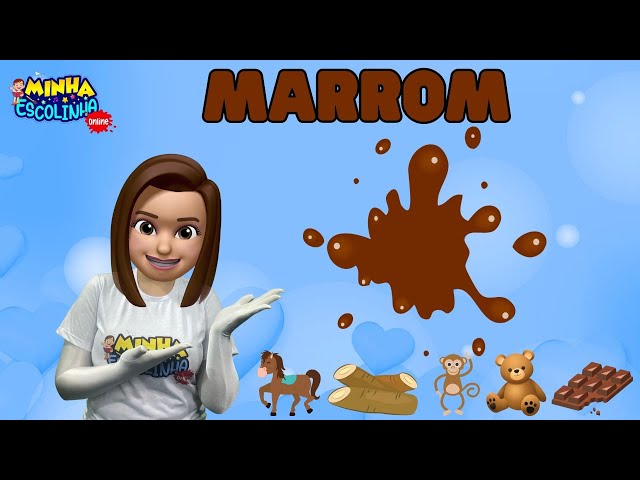 Cores Marrom G2 - Educação Infantil - Videos Educativos - Atividades para Crianças