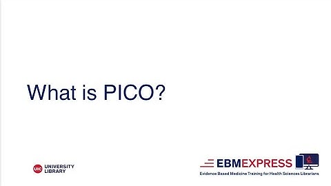 EBM Express: What is PICO?