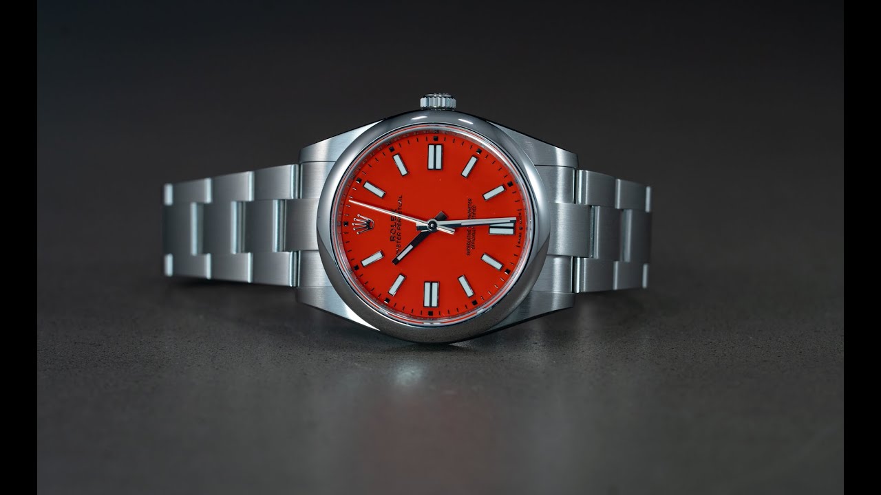 Rolex 2020 41mm Oyster Perpetual Coral