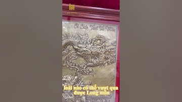 Siêu phẩm tranh đồng : Cá Chép Vượt Vũ Môn #dodongtuongphat #tranhdong #xuhuongyoutube