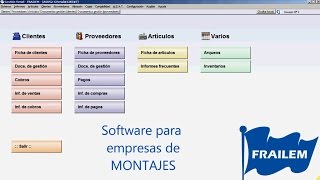 Software para gestionar empresas de Montajes e Instalaciones screenshot 2