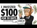 I INVESTED $100 FOR A MONTH (RESULTS SHOCKED ME)