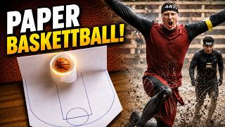 DIY Mini Basketball Game From One Sheet of Paper screenshot 4