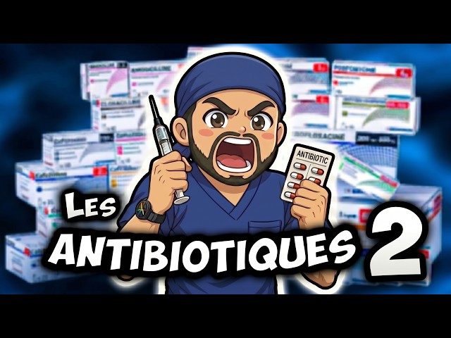 13 minutes pour maitriser tous les antibiotiques