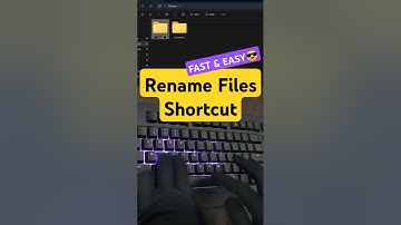 Rename file shortcut | Windows Tricks #computer #tricks #windows #keyboard #tech #asmr #fileexplorer
