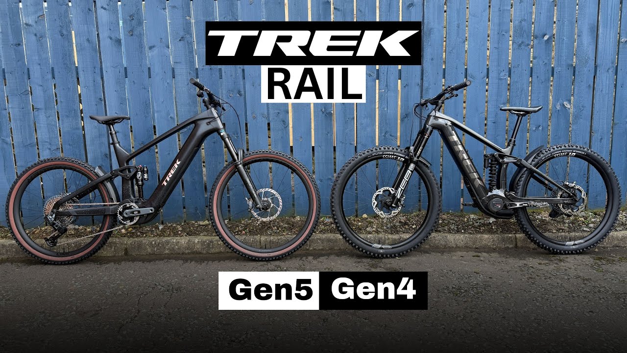 Trek Rail 2025 Gen 5 против Gen 4