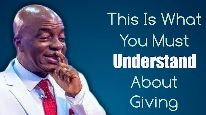 The Secret Power Of Giving| Bishop David Oyedepo