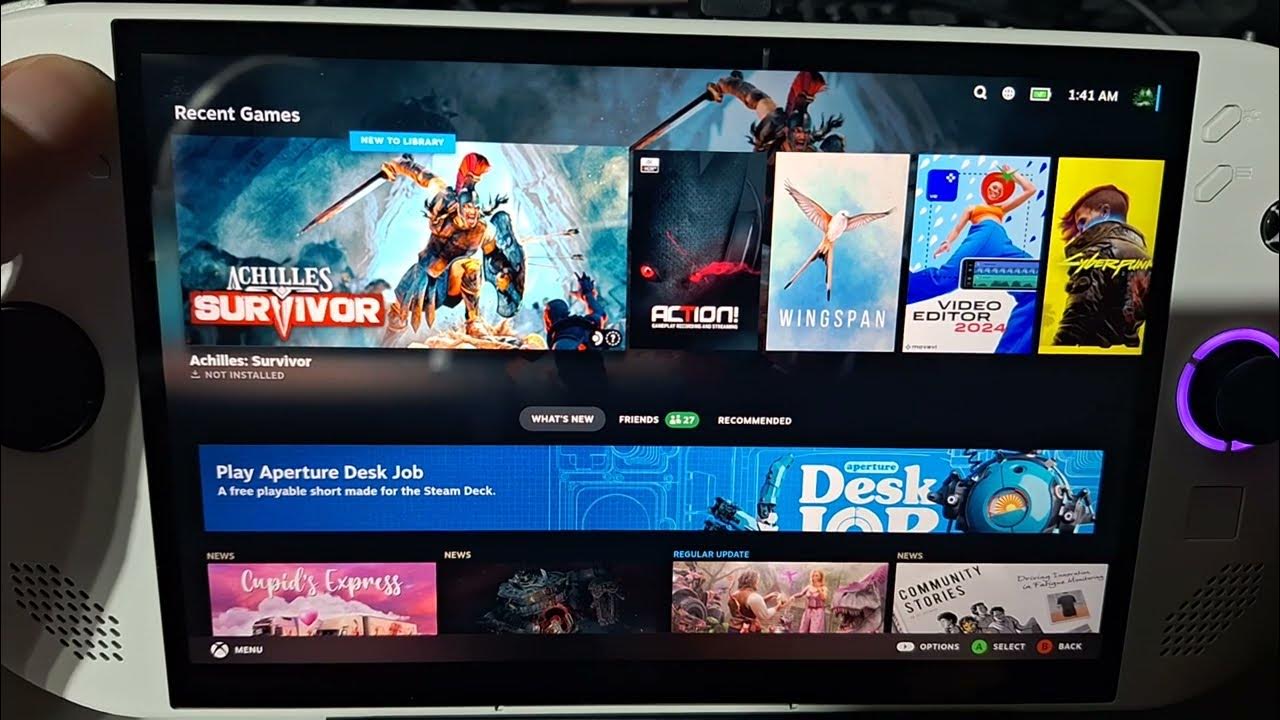 Legion go s how to install steamos bazzite install guide youtube
