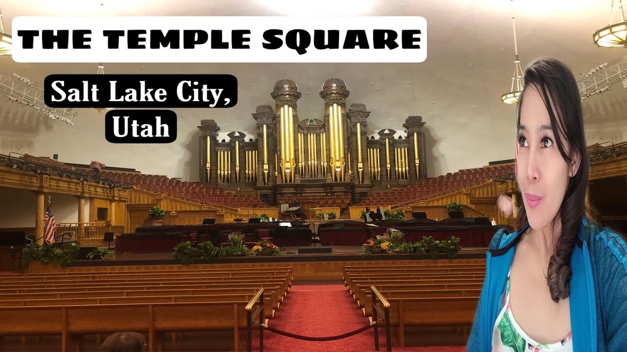 VISITING THE TEMPLE SQUARE SALT LAKE CITY, UTAH | IZAK GLEASON