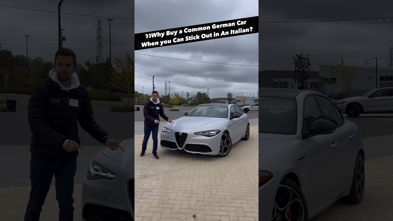 Пять причин, по которым вы *можете* обменять свой BMW на Alfa Romeo Giulia 2024 года!