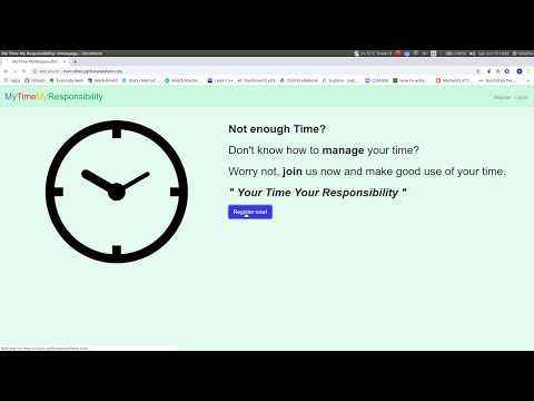 CS50 Final Project (MyTime-MyResponsibility)